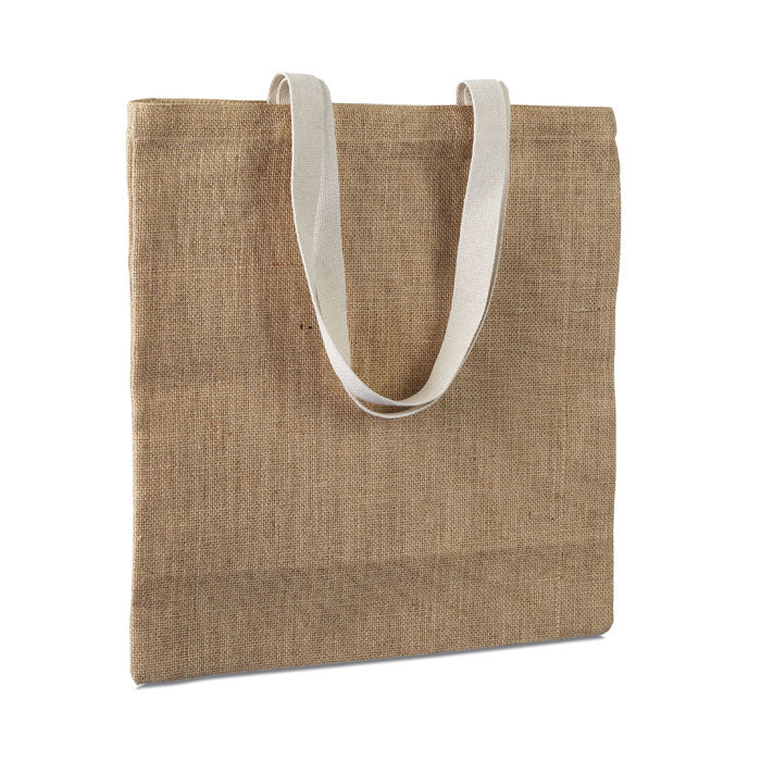 JUHU Jute Tote Bag Sample - Plain Stock
